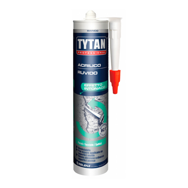 Tytan sigillante acrilico ruvido bianco 300 ml