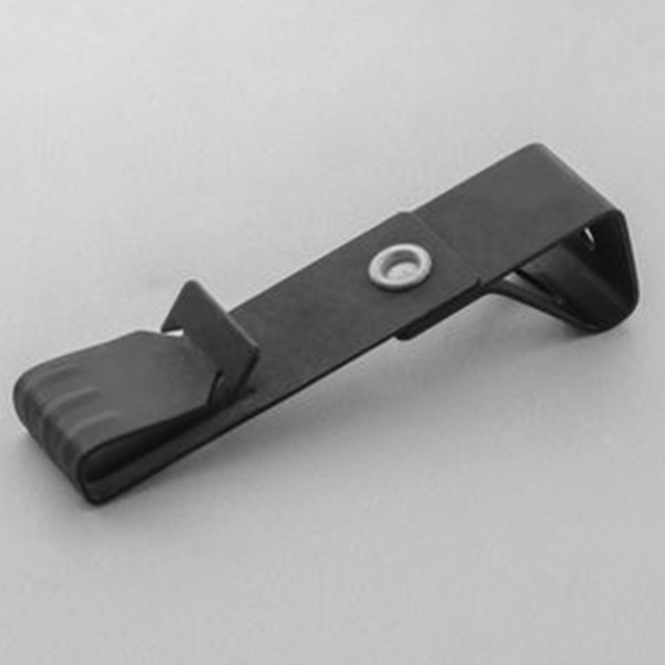 Akifix  clip di supporto verticale per barra filettata M6 - lunghezza 65mm spessore di utilizzo 1,5 - 5,0 mm