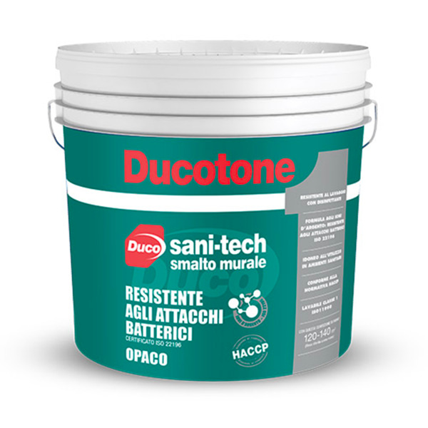 Duco Smalto murale bianco opaco HACCP resistente agli attacchi batterici