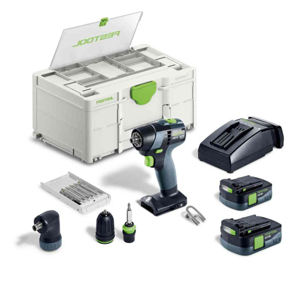 Festool trapano avvitatore a batteria TXS 12 2,5-set - 576874