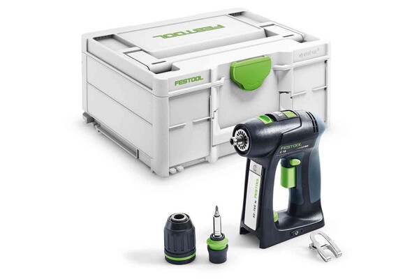 Festool trapano avvitatore a batteria C 18-Basic - 576434 (CARICAbatteria E batteria NON INCLUSI)