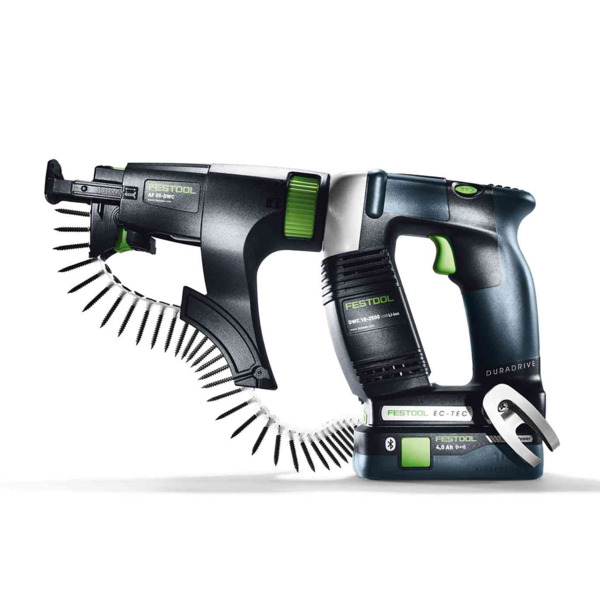 Festool avvitatore a batteria per cartongesso DURADRIVE DWC 18-2500 HPC 4,0 I-Plus - 576498