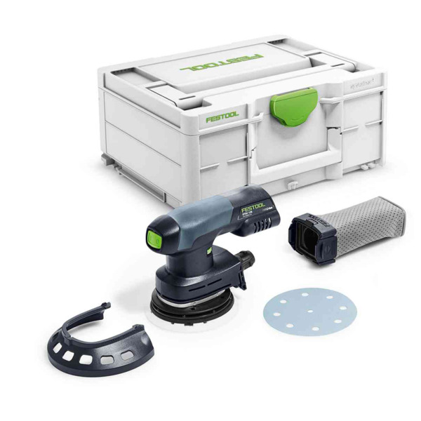 Festool levigatrice orbitale a batteria ETSC 125-Basic - 576370 (batteria E CARICAbatteria NON INCLUSI)