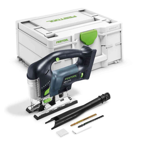 Festool seghetto alternativo a batteria CARVEX PSBC 420 EB-Basic - 576530 (batteria E CARICAbatteria NON INCLUSI)