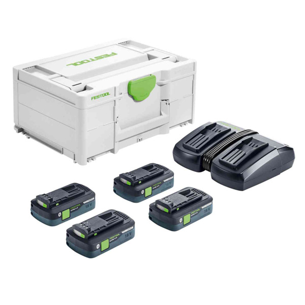 Festool set Energia SYS 18V 4x4,0/TCL 6 DUO - 577104