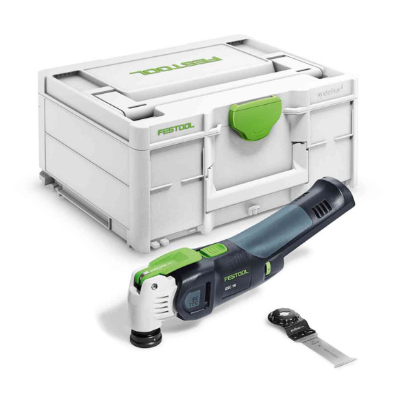 Festool utensile multifunzione a batteria VECTURO OSC 18 E-Basic (batteria E CARICABATTERIE NON INCLUSO) - 576591