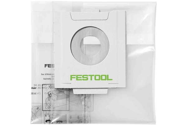 Festool sacchetto per lo smaltimento ENS-CT 48 AC/5 - (CONF. 5 SACCHETTI) 497540