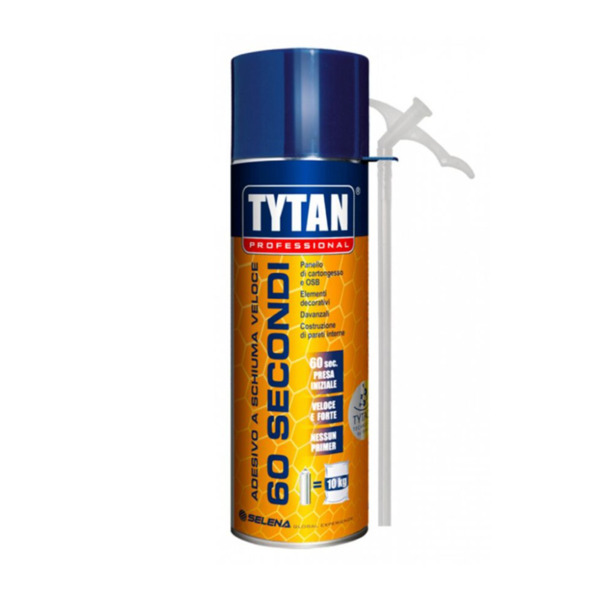 Tytan schiuma adesiva manuale 60 secondi 300 ml