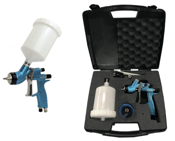 Valspray kit box aerografo manuale VS 830 standard - Ugello in dotazione: 1,2 mm