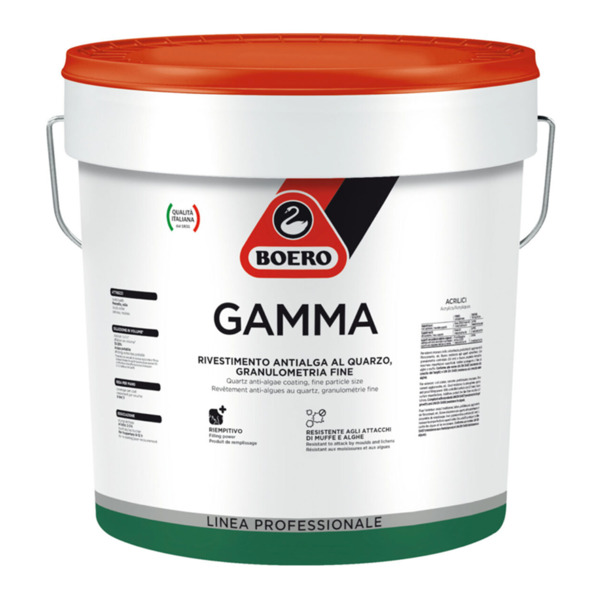 Boero Gamma bianco pittura antialga al quarzo - Formato in litri: 0,75 lt