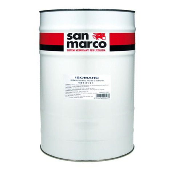 San Marco Isomarc isolante fissativo murale a solvente - Formato in litri: 5 lt