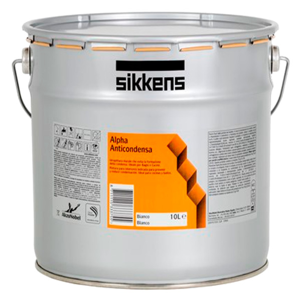 Sikkens Alpha Anticondensa Bianco idropittura Murale Traspirante