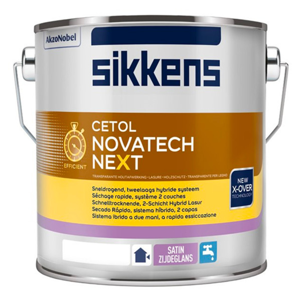 Sikkens Cetol novatech next impregnante e finitura per legno a base acqua in olio