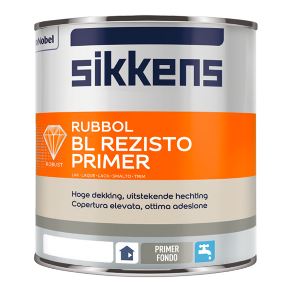 Sikkens Rubbol bl rezisto primer bianco fondo di adesione all'acqua