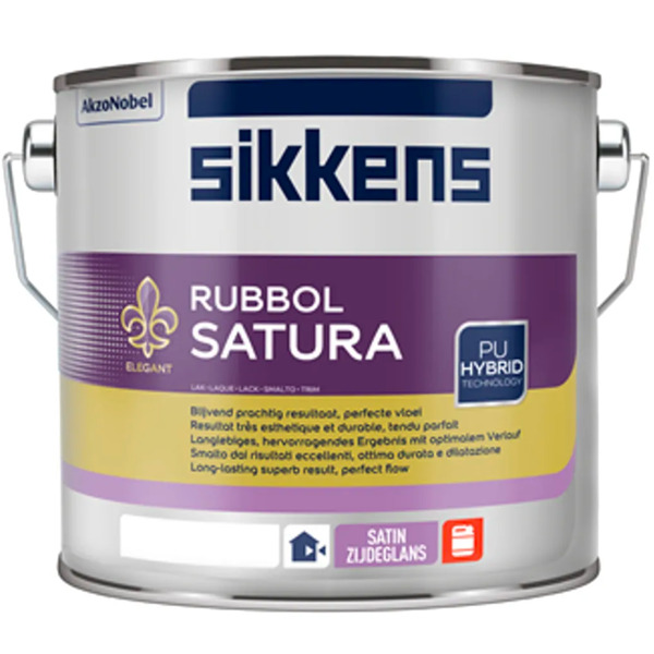 Sikkens Rubbol satura bianco smalto per interni ed esterni sintetico