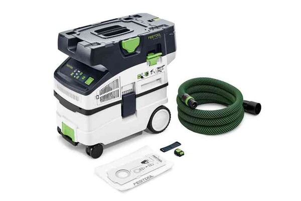 Festool unità mobile di aspirazione a batteria CLEANTEC CTMC MIDI I-Basic (SENZA batteria) - 577067