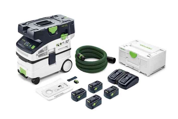 Festool unità mobile di aspirazione a batteria CLEANTEC CTMC MIDI I-Plus - 577672