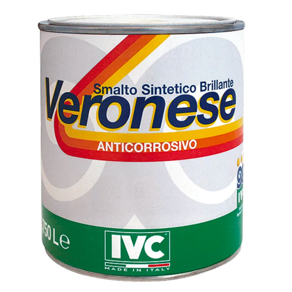 Ivc Veronese bianco smalto sintetico brillante ad elevata copertura - Formato in litri: 0,75 lt