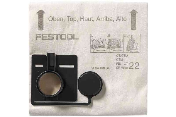 Festool sacchetto filtro FIS-CT 44 SP vlies/5 - 456874