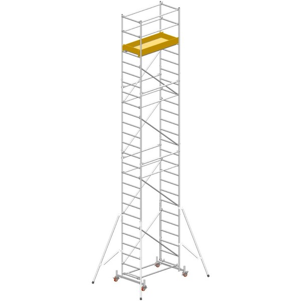 Svelt trabattello Millenium (D.Lgs.81/2008) altezza totale 8,01 mt