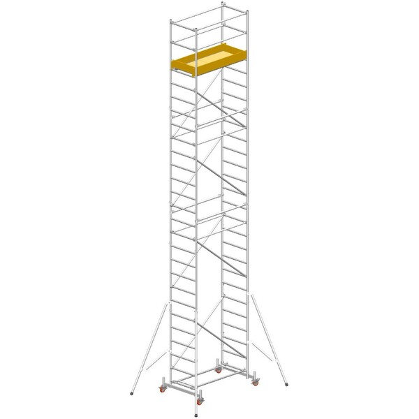 Svelt trabattello Millenium (D.Lgs.81/2008) altezza totale 8,31 mt