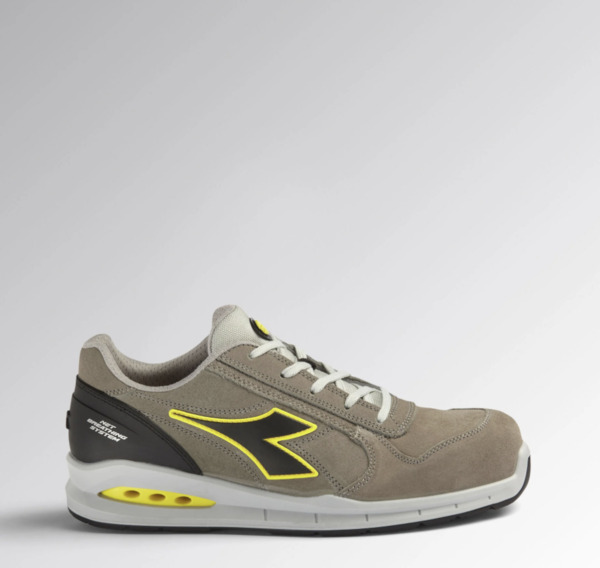 Diadora RUN NET AIRBOX LOW S3 SRC - Colore: GRIGIO VENTO/GRIGIO VENTO