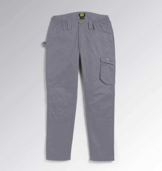 Diadora PANT ROCK LIGHT PERF COTTON - Colore: GRIGIO ACCIAIO