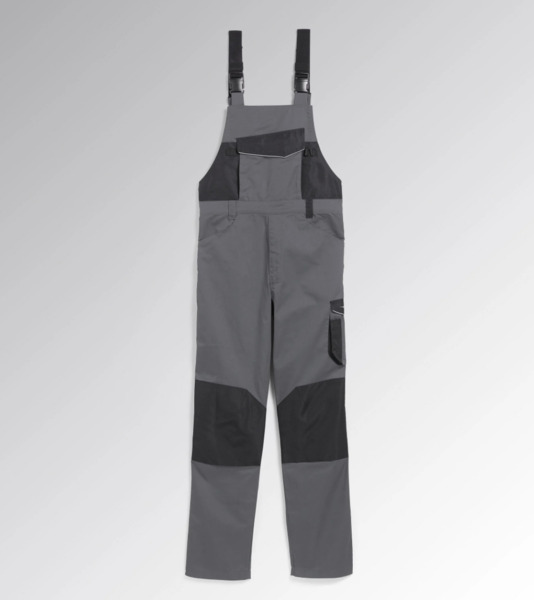 Diadora BIB OVERALL POLY - Colore: GRIGIO ACCIAIO