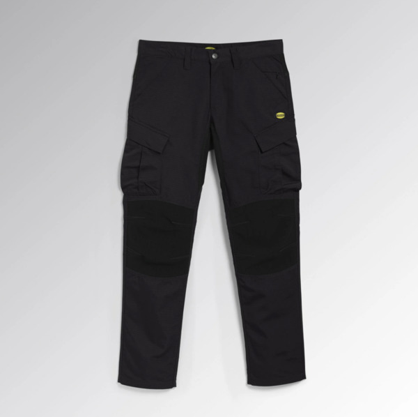 Diadora PANT RIPSTOP CARGO - Colore: NERO