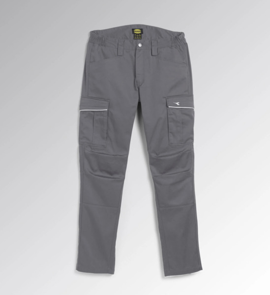 Diadora PANT STAFF STRETCH CARGO - Colore: GRIGIO ACCIAIO