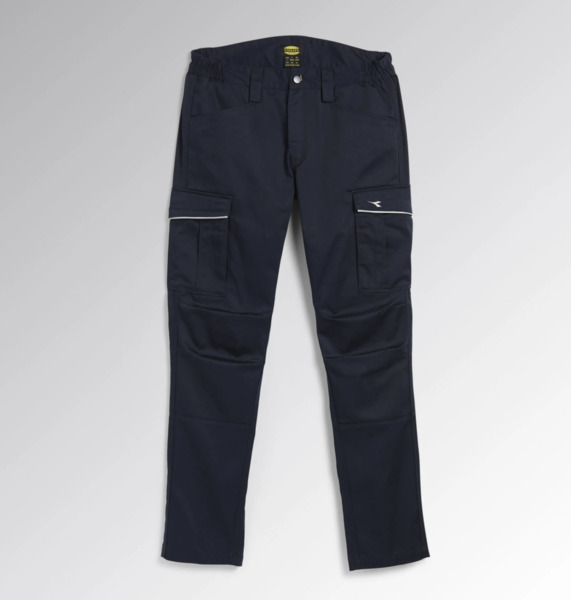 Diadora PANT STAFF STRETCH CARGO - Colore: BLU CLASSICO