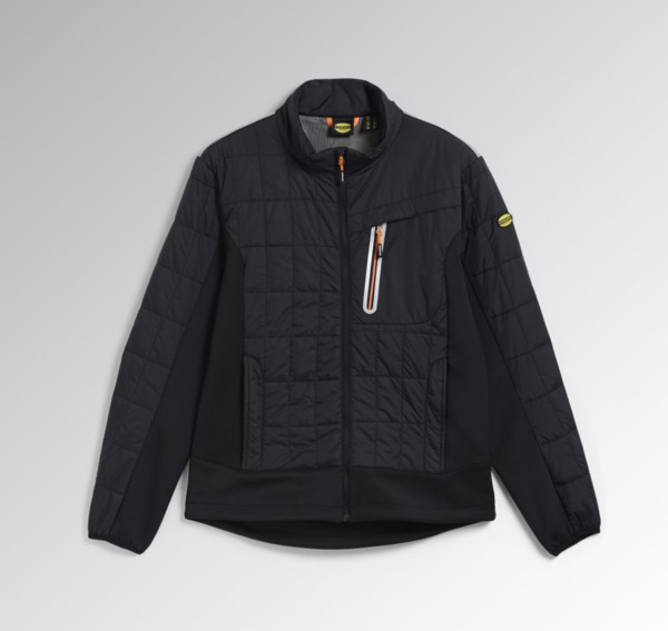 Diadora LIGHT PADDED JACKET TECH - Colore: NERO - TAGLIA ABBIGLIAMENTO: XS