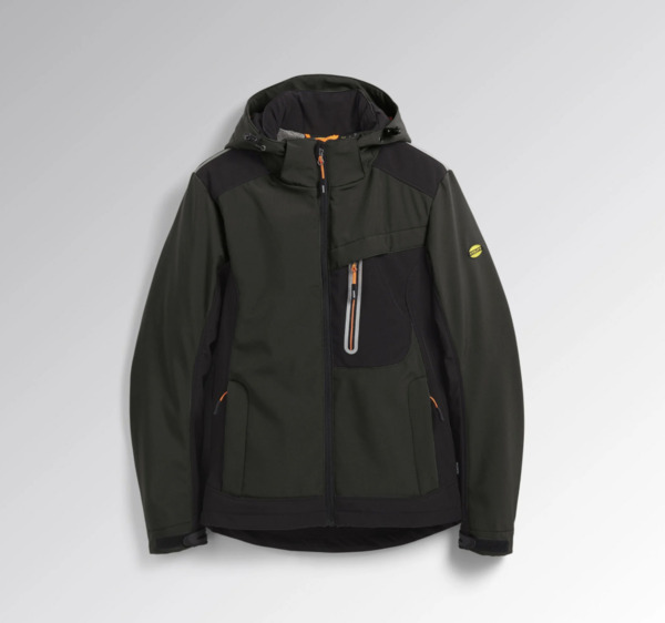 Diadora SOFTSHELL CARBON TECH - Colore: ASPHALT - TAGLIA ABBIGLIAMENTO: XS