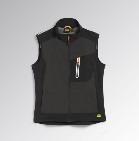 Diadora VEST CARBON TECH - Colore: GRIGIO ASFALTO - TAGLIA ABBIGLIAMENTO: XS