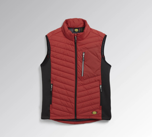 Diadora PADDED VEST OSLO - Colore: ROSSO SAMBA