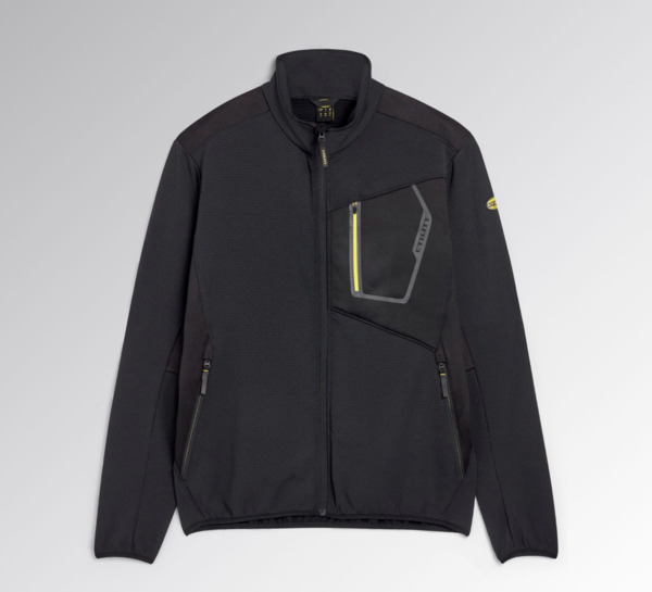 Diadora POLAR FLEECE FZ EVOLUTION - Colore: NERO - TAGLIA ABBIGLIAMENTO: S