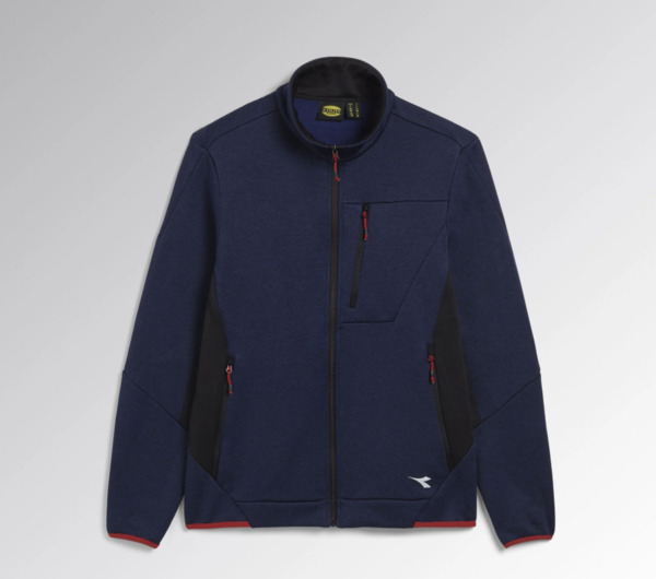 Diadora POLAR FLEECE TECHNO - Colore: BLU ABISSO/NERO - TAGLIA ABBIGLIAMENTO: S