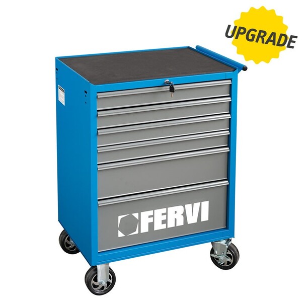 Fervi Carrello porta utensili 744 x 461 x 964h mm - Art.C900/B