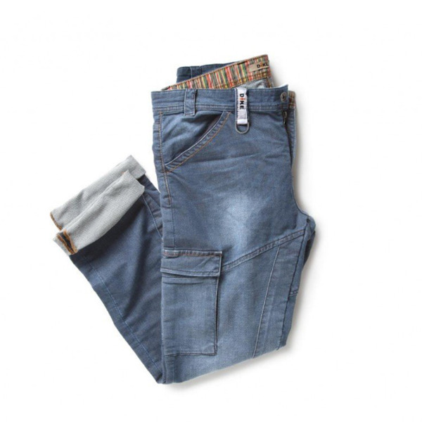 Dike Pantaloni da lavoro PARTNER DENIM colore blue denim - TAGLIA ABBIGLIAMENTO: XS